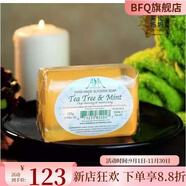 AA網(wǎng)【官方】英國AA網(wǎng)茶樹薄荷精油手工皂125g亮白膚色控油深層清潔芳 默認(rèn)香型規(guī)格