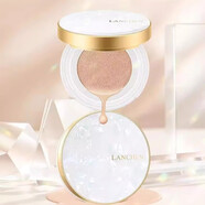LANCHEN新藍秀輕透自然氣墊BB霜遮瑕祼妝粉底保濕提亮節日禮物 新款DZG01象牙色（帶替換裝）
