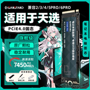 SanStand擴展SSD適用于華碩天選筆記本固態(tài)硬盤(pán)1T專(zhuān)用6pro/2/3/4/5/5PRO槍神8魔霸7plus電腦固態(tài)硬盤(pán)m.2 4.0-1TB 筆記本專(zhuān)用固態(tài)硬盤(pán)【7450MB】 1代/2代/