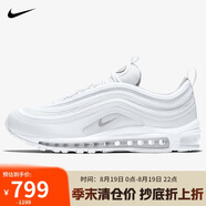 耐克男子休閑鞋AIR MAX 97運(yùn)動(dòng)鞋921826-101 白色 41 