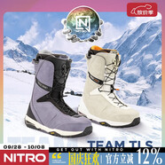 NITRO雪鞋TEAM單板滑雪鞋2425男款全地域全能滑雪滑行單板雪鞋滑雪靴 紫色 (時(shí)尚配色) 42 (內長(cháng)275mm)