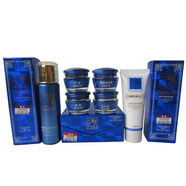 白里透紅香港美之韻四五六合一精裝金白化妝品美白祛斑霜套裝護膚正品 美之韻四合一+奶+爽膚水