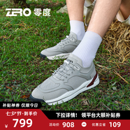 零度Zero男鞋2025新款涼爽透氣飛織網(wǎng)面鞋休閑運動(dòng)鞋緩震慢跑鞋子男 灰色 38 碼=國內運動(dòng)鞋39碼