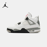Jordan耐克AJ大童鞋運(yùn)動(dòng)鞋Nike AJ4 男女童中幫氣墊籃球鞋 IB4171-100