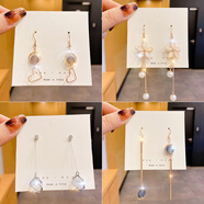 風(fēng)色幻想耳墜女氣質(zhì)高級感2025耳環(huán)耳飾年新款潮秋冬長(cháng)款耳釘輕奢流蘇 買(mǎi)3送1：來(lái)襲共4件