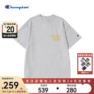 Champion美國冠軍短袖T恤U4ASSJM62 M302淺灰色 M