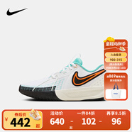 NIKE 耐克男女童籃球鞋G.T. CUT 3比賽訓(xùn)練球鞋穩(wěn)固支撐兒童運(yùn)動(dòng)鞋 HM3723-101 38.5 【建議腳長(zhǎng)24cm】