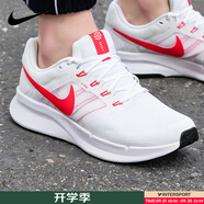 耐克（NIKE）跑步鞋男鞋 2025新款秋季跑鞋氣墊AIR ZOOM運(yùn)動(dòng)鞋 飛線-白紅-輕便透氣 42