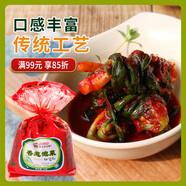 富爸爸 香蔥泡菜1000g/袋  韓式傳統手工小蔥泡菜下飯菜