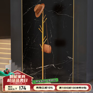 安爾雅北歐鐵藝落地衣架店大理石衣服架臥室置物現(xiàn)代掛衣架經(jīng)典樹杈款