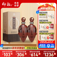 仰韶彩陶坊 天時(shí)月亮 陶融型白酒 53度 500ml*2 雙瓶裝 高端宴請(qǐng)送禮
