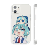 其他家可愛(ài)的大小琪露諾蘋(píng)果16pro手機殼15二次元vivos18適用于iQOOz9魅 透明殼 iPhone13mini