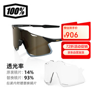 100 PRCNT美國100%百分百hypercraft戶(hù)外超輕電鍍跑步滑雪運動(dòng)眼鏡黑金