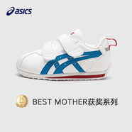 亞瑟士（asics）兒童學(xué)步鞋童鞋秋冬新款鞋子女童嬰幼兒穩(wěn)步鞋男童鞋機(jī)能鞋正品 104-藍(lán)白色【建議拍大一碼】 33 (內(nèi)長21CM)【適合腳長20CM