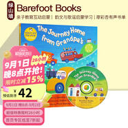 The Journey Home from Grandpa’s 英文原版兒童繪本 Barefoot Books 廖彩杏推薦 附CD 常青藤爸爸推薦 邊聽邊學 親子教育互動啟蒙 綠山墻