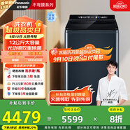 松下（Panasonic）【吳磊推薦】波輪洗衣機(jī)全自動12公斤大容量除菌除螨羽絨內(nèi)衣洗衣機(jī)彩屏 國家補(bǔ)貼20% 不彎腰U2F1