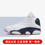 NIKE耐克Air Jordan 13 Retro AJ13白藍 午夜藍 男子高幫復古籃球鞋 414571-140 42