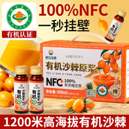 神農(nóng)金康 有機(jī)沙棘原漿500ml 沙棘汁 鮮榨果汁阿勒泰原產(chǎn)原漿高VC原液飲料