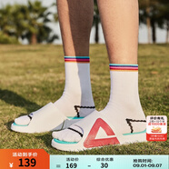 匹克態(tài)極拖鞋男鞋夏季外穿運(yùn)動(dòng)拖鞋籃球防滑涼拖女款戶(hù)外沙灘鞋涉水鞋 【男款】撞色-大白/玫紅 42