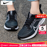 耐克（NIKE）男鞋女鞋情侶鞋 25春新款飛馬跑鞋輕盈休閑鞋緩震軟底跑步鞋 PEGASUS 40/ZOOM氣墊/黑色 36 大童女鞋