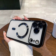 【原裝品質(zhì)】適用于電鍍磁吸手機殼蘋(píng)果17PROMAX自帶鏡頭膜17Ari 黑色 _Play4_Pro_普通版