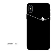 OLOEYiphone7蘋果6s手機殼6plus硅膠全包軟殼5s情侶浮雕8X掛繩保護套se iPhonexs一線胖鳥
