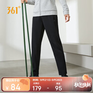 361°運動褲女春秋季休閑寬松直筒衛(wèi)褲跑步訓練針織長褲子662434710D