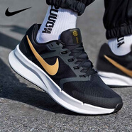 耐克（NIKE）男鞋 2025秋季新款RUN SWIFT 3運動鞋跑鞋訓(xùn)練鞋緩震透氣跑步鞋 黑金-010 44.5
