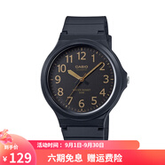 卡西歐（CASIO） 男女手表 學(xué)生運(yùn)動(dòng)簡(jiǎn)約石英中性小黑表 百搭休閑時(shí)尚小表盤(pán) MW-240-1B2 43mm表盤(pán)