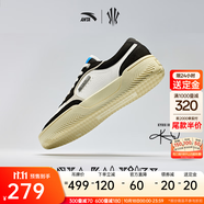 安踏（ANTA）【11.11預(yù)售送定金】歐文同款 HELA TRIBE丨板鞋籃球鞋文化鞋男女 黑/白/灰244-2 (男女款) 39 (男6.5碼)