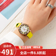卡西歐(CASIO)手表 女士石英腕表 防水時尚百搭款 SHE-4047PGL-9A