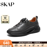 圣伽步（Skap）運動(dòng)休閑鞋男士厚底戶(hù)外旅游老爹鞋 深灰 41