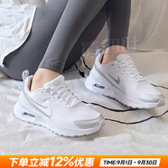 耐克（NIKE）官方女士鞋 25秋新款AIR MAX運動(dòng)緩震氣墊鞋透氣網(wǎng)面休閑跑步鞋子 AIR MAX氣墊鞋【銀白色】 35.5 （內長(cháng)220mm）