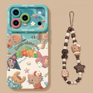 優(yōu)思頓適用蘋(píng)果17手機(jī)殼iphone17promax新款17pro黑皮三麗鷗hellokitty硅膠16pro帶14掛繩15套13凱蒂貓17 [三麗鷗+掛煉]硅膠軟殼手感舒適 iPhone6sPlus