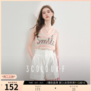 三彩獨醒2025夏季新款花苞高腰短褲休閑褲直筒褲通勤顯瘦氣質(zhì)F 云朵白 XL 170/76A
