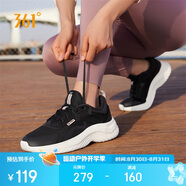 361°運動(dòng)鞋女秋季網(wǎng)布透氣健身輕便休閑厚底慢跑步鞋子女682232210-4