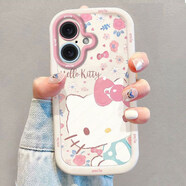 迅炫鮮花凱蒂貓適用VIVOy37手機殼Y36T女款防摔 Y7s網(wǎng)紅Y37卡通Y37M簡(jiǎn)約Z5i創(chuàng  )意Y36m磨砂Y32ins風(fēng)Y32t 【古董白-磨砂泡芙-PF60】 vivo Y36C