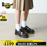 馬丁大夫（Dr.Martens）博士8065 Mary Jane芭蕾秋光面皮淺口皮鞋瑪麗珍鞋 黑色 37