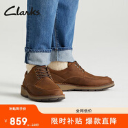 ClarksClarks其樂(lè )格拉維爾系列男鞋健步鞋休閑商務(wù)皮鞋簡(jiǎn)約圓頭牛皮皮鞋
