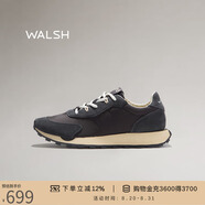 NormanWalsh【李晨/董潔同款】EMD綠寶石系列加厚休閑運動(dòng)巴恩風(fēng)復古慢跑鞋 炭灰色 37 偏小一碼