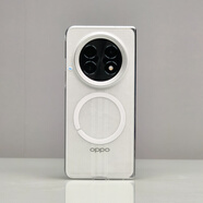 藍鉑萬(wàn) LENBWON趣裝備適用于OPPO Find N5【三杠】輕薄透明手機殼保護套PC硬殼創(chuàng  )意原創(chuàng  )OPPOMag磁鐵磁吸無(wú)線(xiàn)充 【三杠】PC磁吸半透殼+銀圈 送背膜 OPPO Find N5