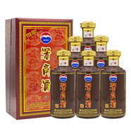 茅臺（MOUTAI）深商酒醬香型白酒53度500mL貴州茅臺酒送禮宴請收藏名酒鑒真 2019年 500mL 6瓶 整箱裝53度 茅臺深商酒 新老包裝隨機