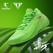 喬丹毒牙3.0專業(yè)實(shí)戰(zhàn)籃球鞋男鞋巭科技減震回彈運(yùn)動(dòng)鞋男楊策同款戰(zhàn)靴 閃亮綠/霓虹綠 46