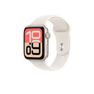 Apple/蘋(píng)果 Watch SE 3 2025新款 智能手表運動(dòng)型表帶 GPS 款 星光色 40毫米表盤(pán)-S/M運動(dòng)表帶