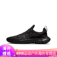耐克（NIKE）Nike男鞋 Free RN 5.0赤足輕便透氣運動(dòng)女鞋跑步鞋CZ1884-103 CZ1884-004 純黑 36