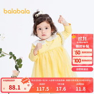 巴拉巴拉寶寶連衣裙蓬蓬網(wǎng)紗裙A字裙女童裝2025秋季裙子兒童209325111003
