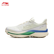 李寧奔霄越野跑鞋男2025秋冬季拒水透氣支撐穩定越野跑步鞋 米白色/標準白 39.5