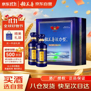 稻花香 活力型 濃香型白酒 42度 500ml*2瓶 禮盒裝 雙11鉅惠