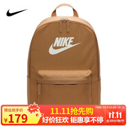 耐克（NIKE）男女雙肩包背包 電腦包旅行包書包 DC4244-224 亞麻