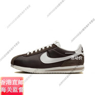 耐克（NIKE）阿甘系列綠色休閑跑步鞋CortezWDZ2795-300/400官方旗艦正品 棕色 DZ2795-200 35.5